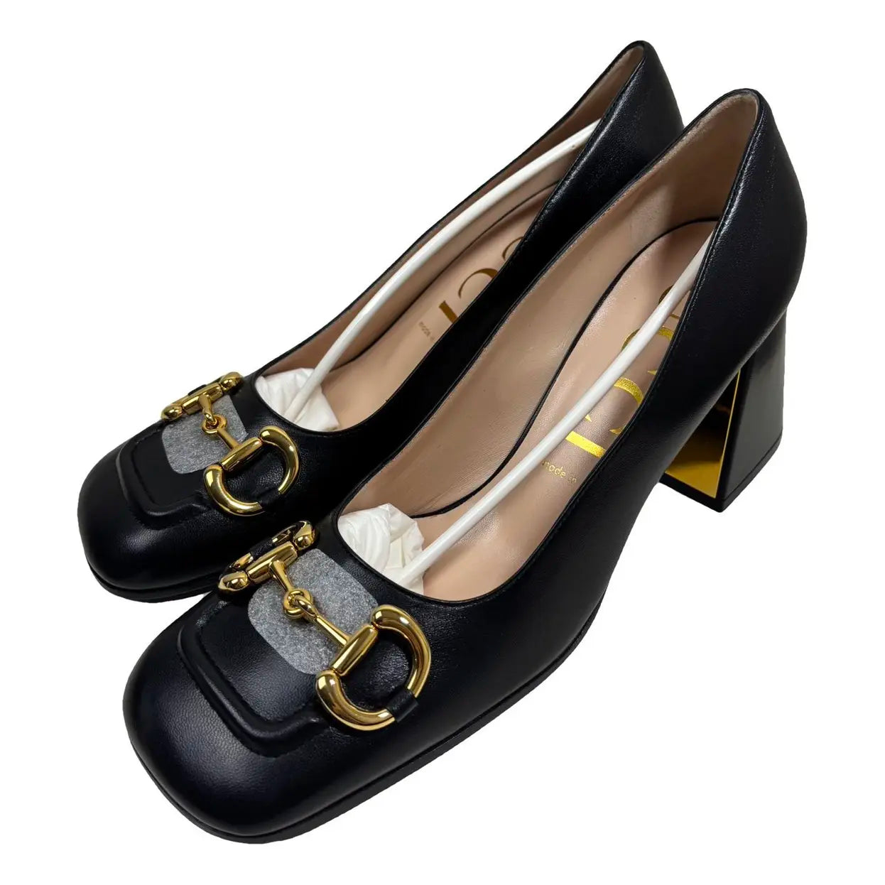 Gucci leather heels