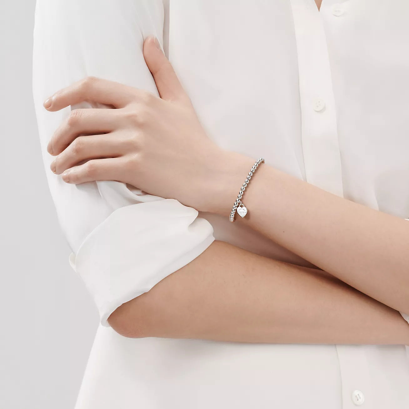 Return to Tiffany® Heart Tag Bead Bracelet