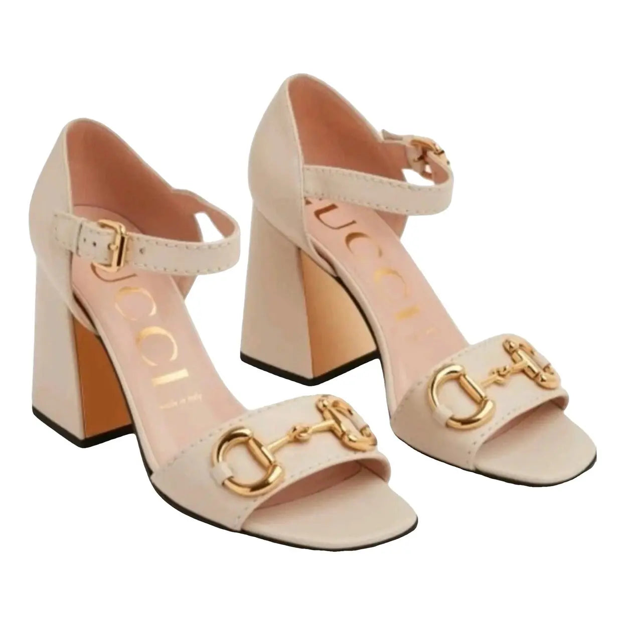 Gucci leather heels